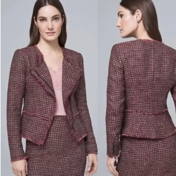 WHBM Mid Century Tweed Jacket – Size 4 – NWT - Picture 3 of 4
